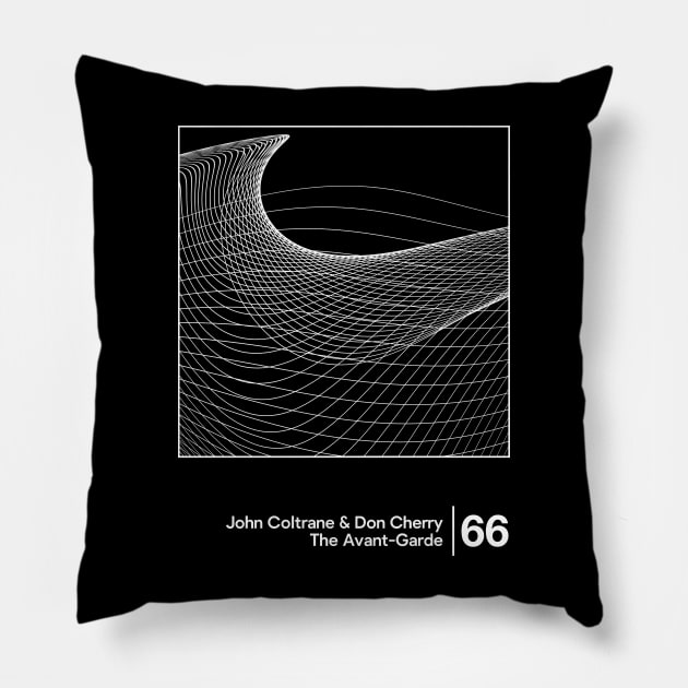 The Avant-Garde - Minimal Style Graphic Artwork Pillow by saudade