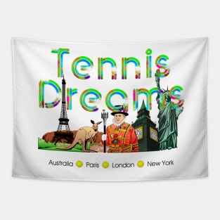 Tennis Dreams Tapestry