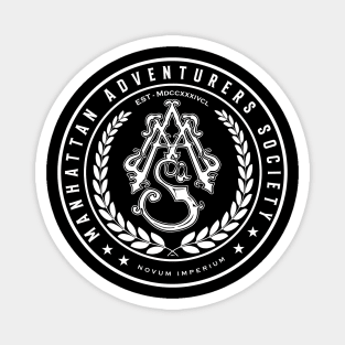 Manhattan Adventurers Society Seal Magnet