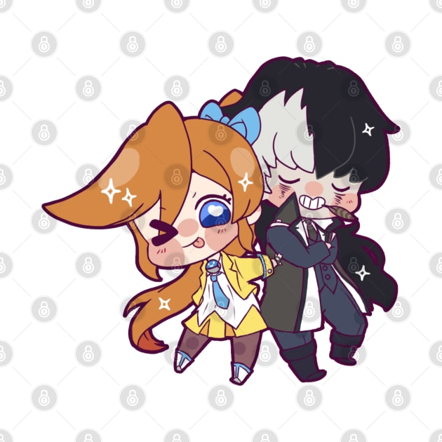 ATHENA & BLACKQUILL by Potaaties