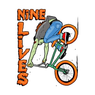 Nine Lives bmx downhill T-Shirt