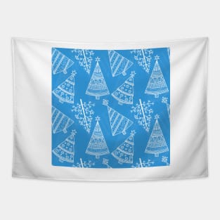 Christmas fir trees Tapestry