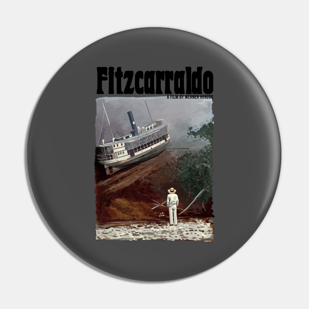 Fitzcarraldo movie Illustration Pin by burrotees