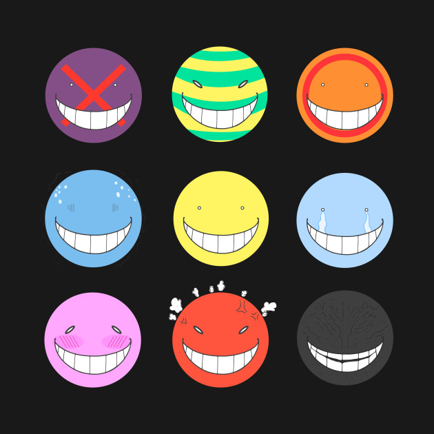Koro sensei white face