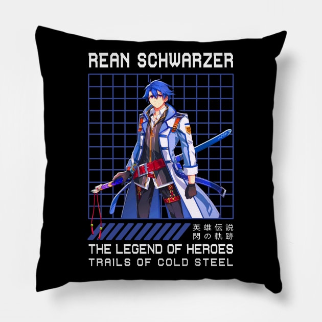 REAN SCHWARZER IN LINE BOX I Pillow by RayyaShop