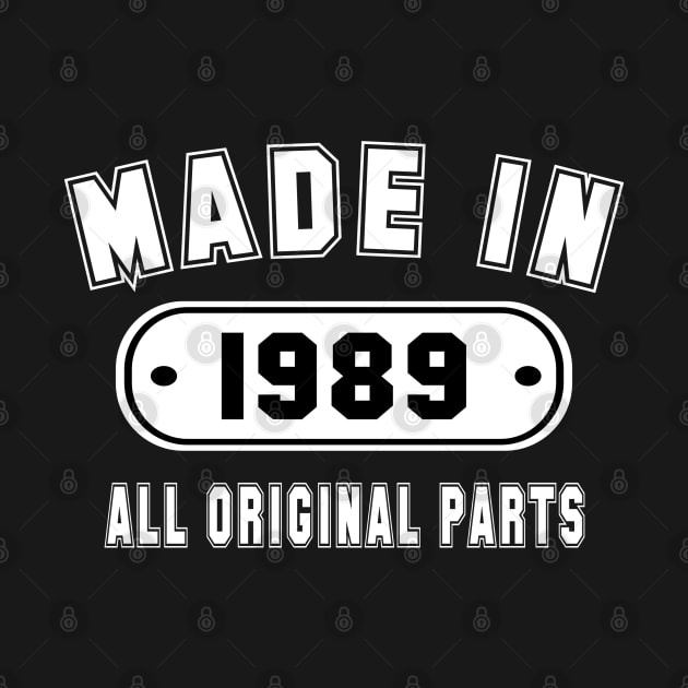 Made In 1989 All Original Parts by PeppermintClover