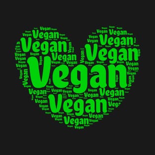 Vegan heart T-Shirt