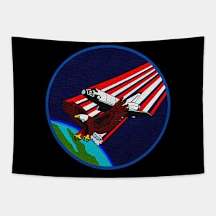 Black Panther Art - NASA Space Badge 121 Tapestry