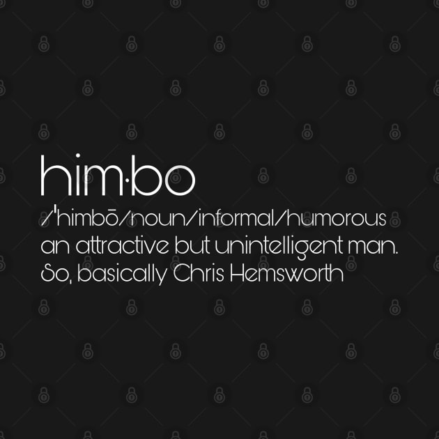 Himbo Definition by Whitelaw Comics