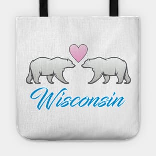 Wisconsin Polar Bear Tote