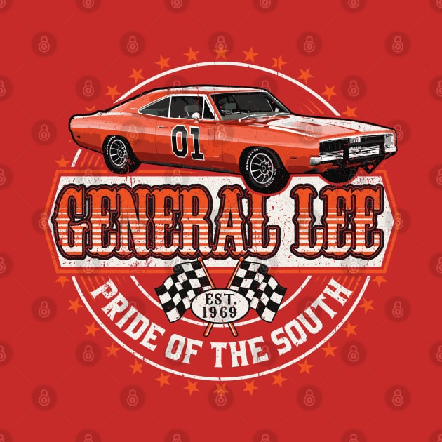 General Lee Pride of the South by Alema Art