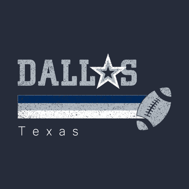 Disover Vintage Dallas Football Retro Texas At Sunday Gameday - Dallas Cowboys - T-Shirt