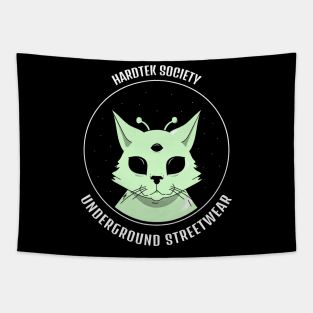 HARDTEK Society Cat Tapestry