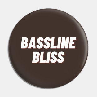 Bassline Bliss Pin