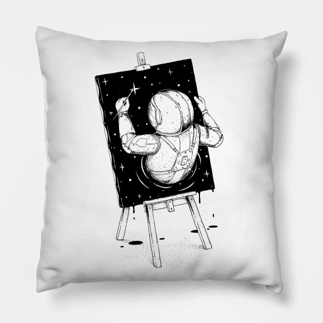 astronaut Pillow by rudoi