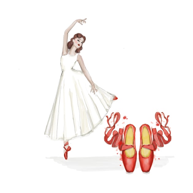 The Red Shoes by lizzielamb