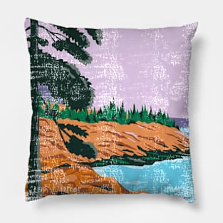 Acadia National Park in Maine Pillow