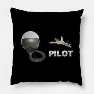 F-22 Raptor Jet Fighter Pilot Pillow