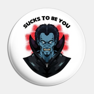 Vampires Halloween Pin