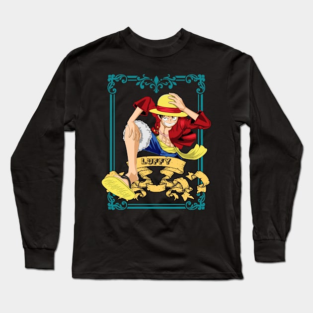 Monkey D. Luffy T-shirt Straw hat One Piece, T-shirt, hat, piracy