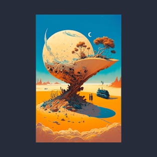 The Moon on a Desert Planet T-Shirt