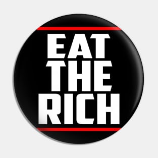 UAW eat the rich Pin