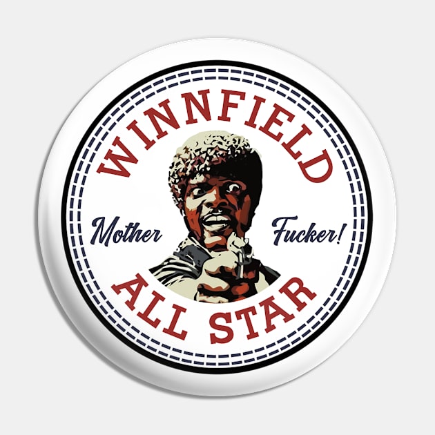 Jules Winnfield All Star Pin by NotoriousMedia