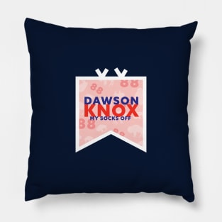 Knox Your Socks White Banner Pillow