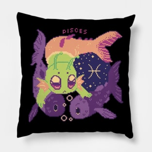 Pisces - Zodiac Alien Pillow