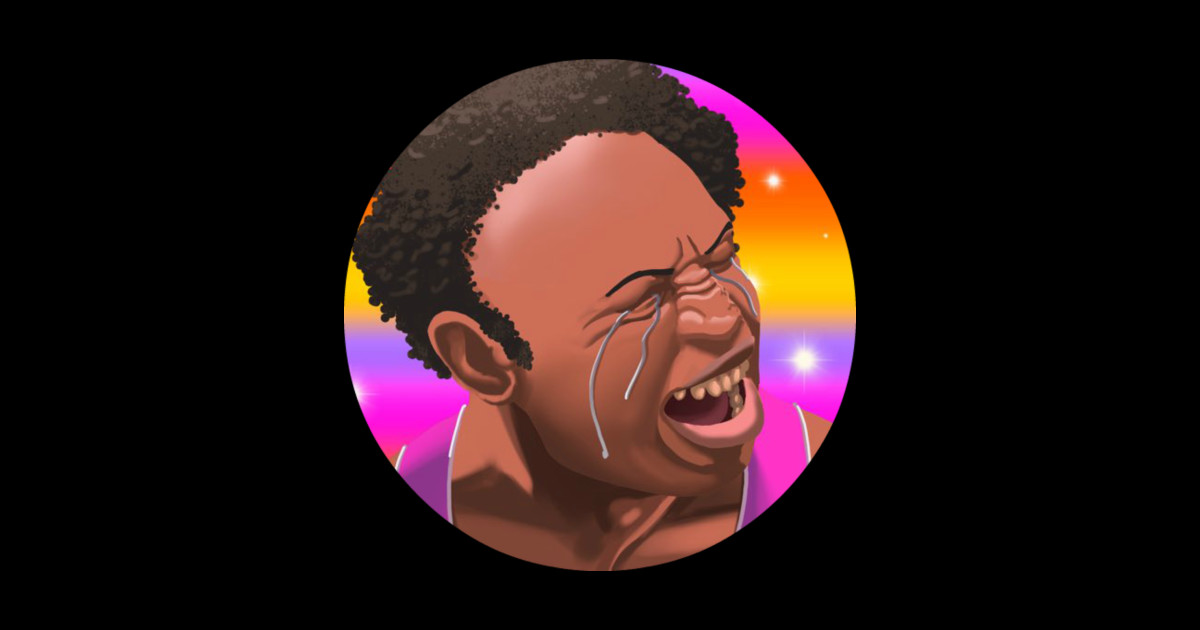 Jamaican Man Crying Cuntstream Pin Teepublic