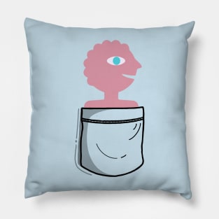 prismo pocket art Pillow