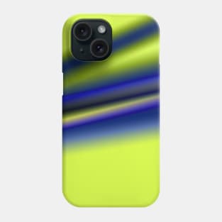 blue yellow green texture art Phone Case