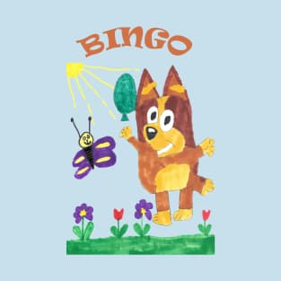 Bingo from Bluey Cartoon T-Shirt