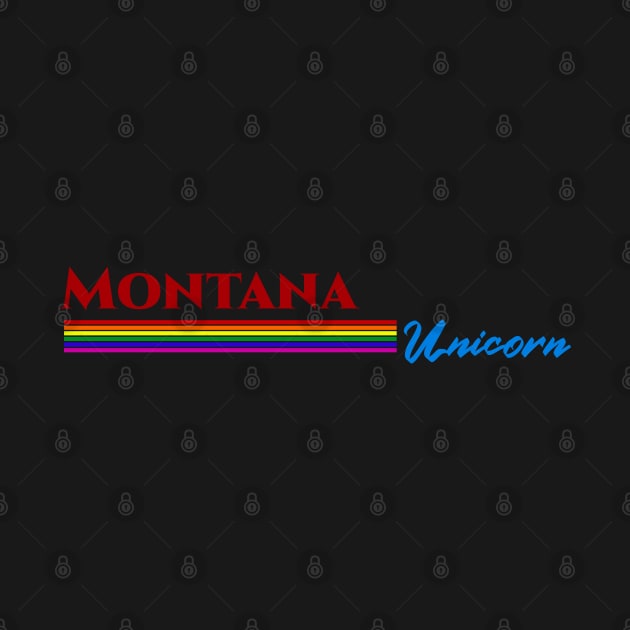 Montana Unicorn Gift by Easy On Me