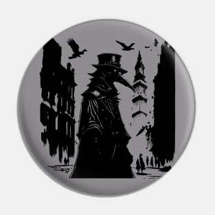 doctor plague in the abandoned city Pin