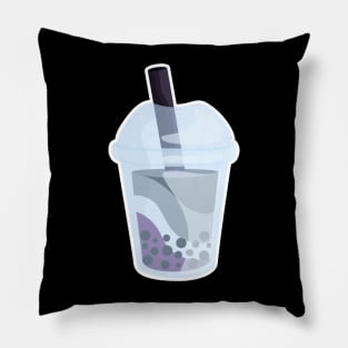 Asexual Kawaii Bubble Tea T-Shirt Pillow