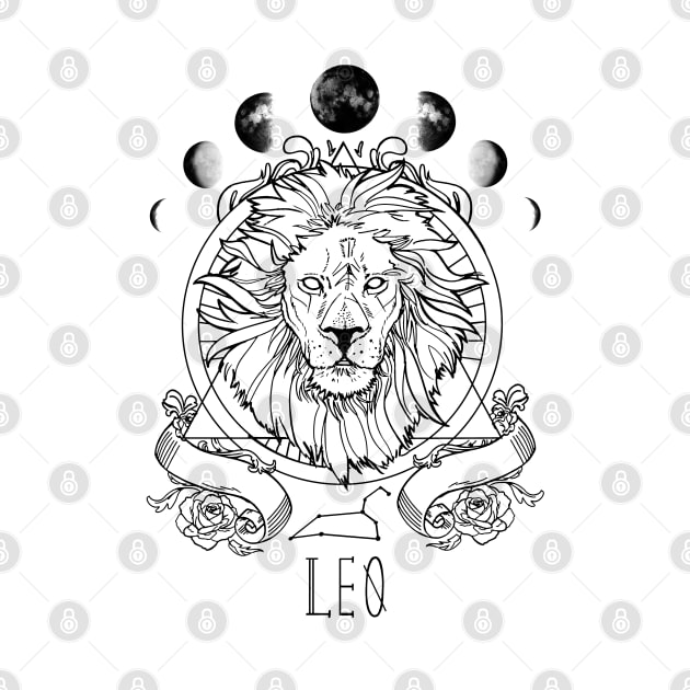 Zodiac Leo by TheSaltyBuns