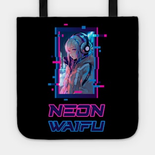 Cyber Futuristic Girl - Anime Shirt Tote