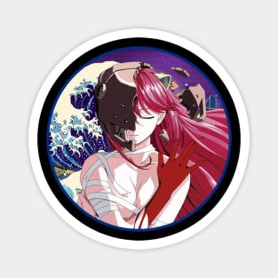 Elfen Lied Delights Evocative Manga Moments Magnet