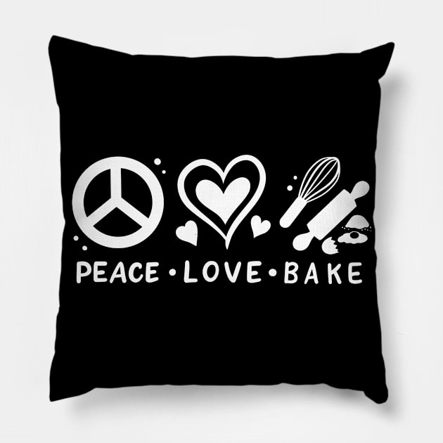 Baking Baker Pillow by KAWAIITEE