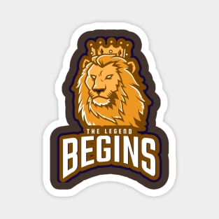 The Legend Begins Magnet