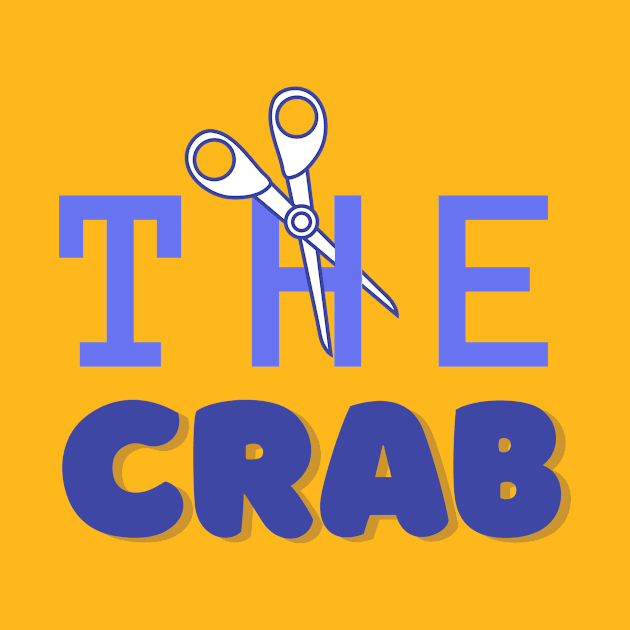 Cut the crab funny quote typography by Tecnofa