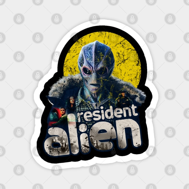 resident - alien Magnet by MATERAZEKA