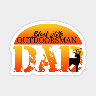 Black Hills Outdoorsman Dad Sunset Magnet