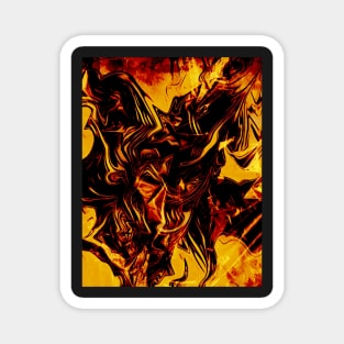 My demons gold Magnet