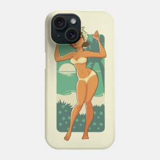 bikini girl Phone Case