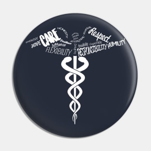 Professional Health Careers Pin