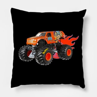 Hotwheels monster Pillow