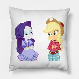 Boho Chic Rarity and Applejack Pillow