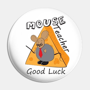 mouse teacher Pin